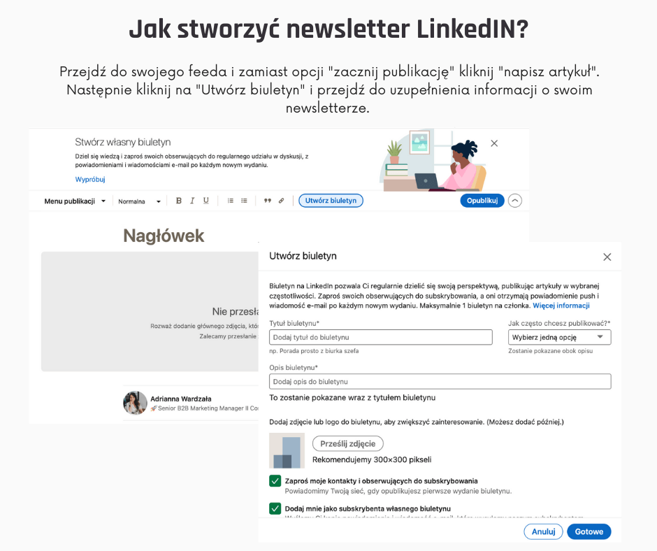 Newsletter LinkedIN