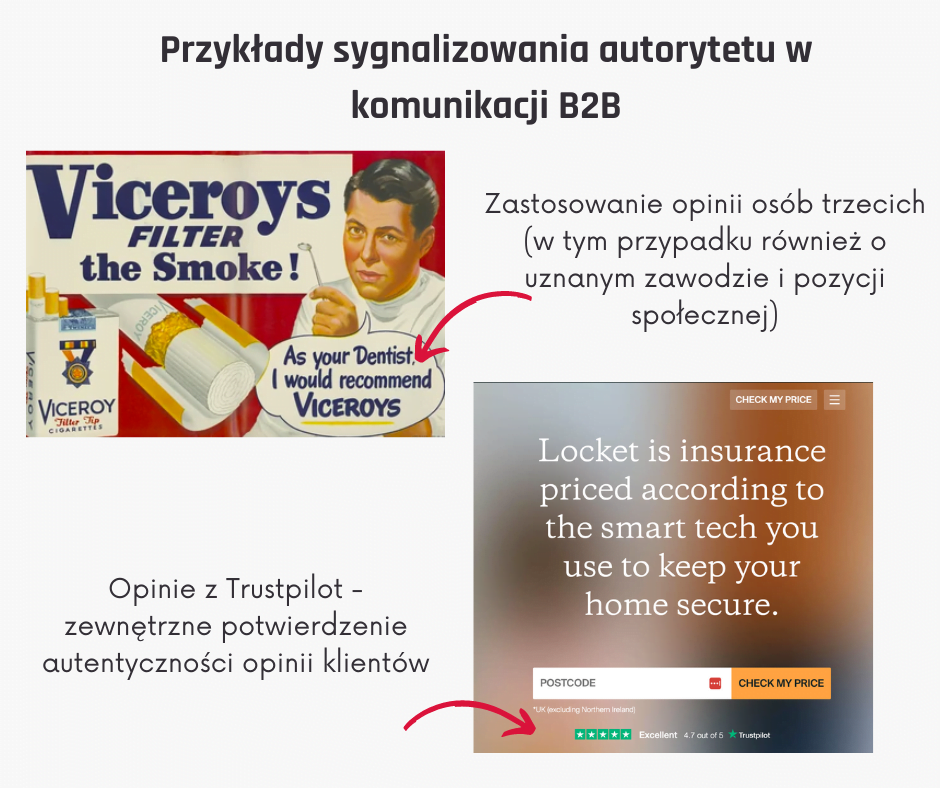 sygnalizowanie autorytetu