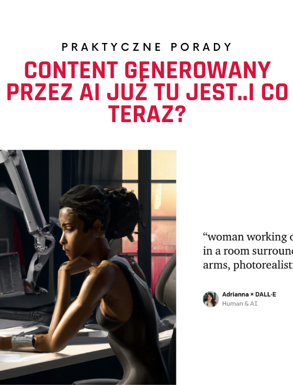 Content generowany przez AI w marketingu B2B już tu jest…i co teraz?